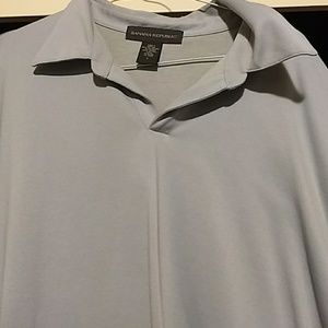 Long sleeve 3 button, collared dressy